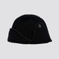 Flewera Women's Ribbed Knit Beanie Hat – Round Top, No Brim, 7.5 Inch