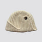 Flewera Women's Ribbed Knit Beanie Hat – Round Top, No Brim, 7.5 Inch