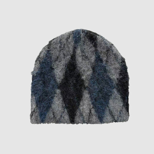 Flewera Women's Fuzzy Knit Beanie Hat – Round Top, No Brim, 8.3 Inch